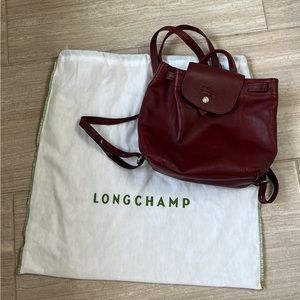 Longchamp leather backpack - NWOT